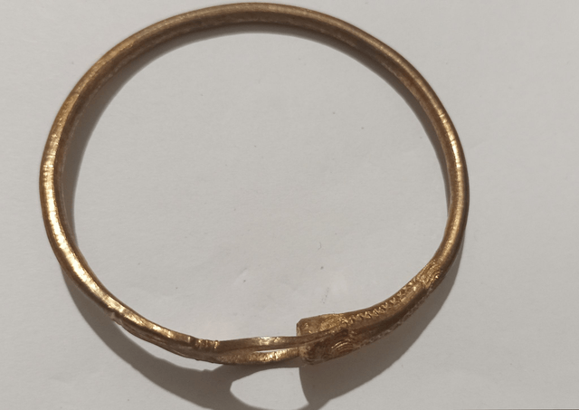 Bracelet en cuivre artisanal