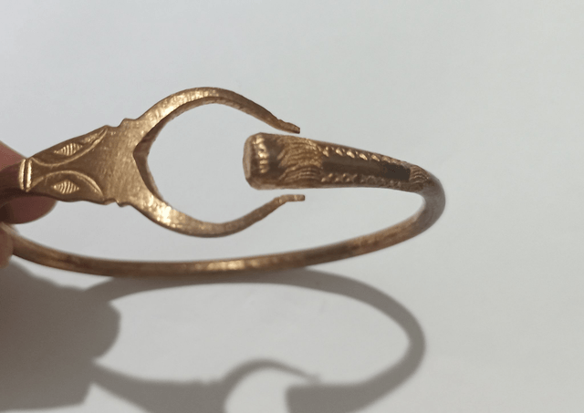 Bracelet en cuivre artisanal