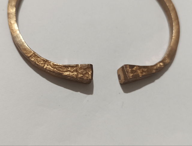 Bracelet en cuivre artisanal